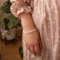 ILY Morse Code Pearl Bracelet 2