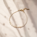 ILY Morse Code Pearl Bracelet 1