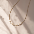 MAMA Morse Code Pearl Necklace 1