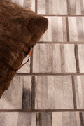 INTERSECTION – Custom Cowhide & Shearling Rug 6