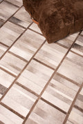 INTERSECTION – Custom Cowhide & Shearling Rug 4