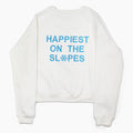 Happiest on the Slopes® Skiing Snowboarding Sweatshirt 8