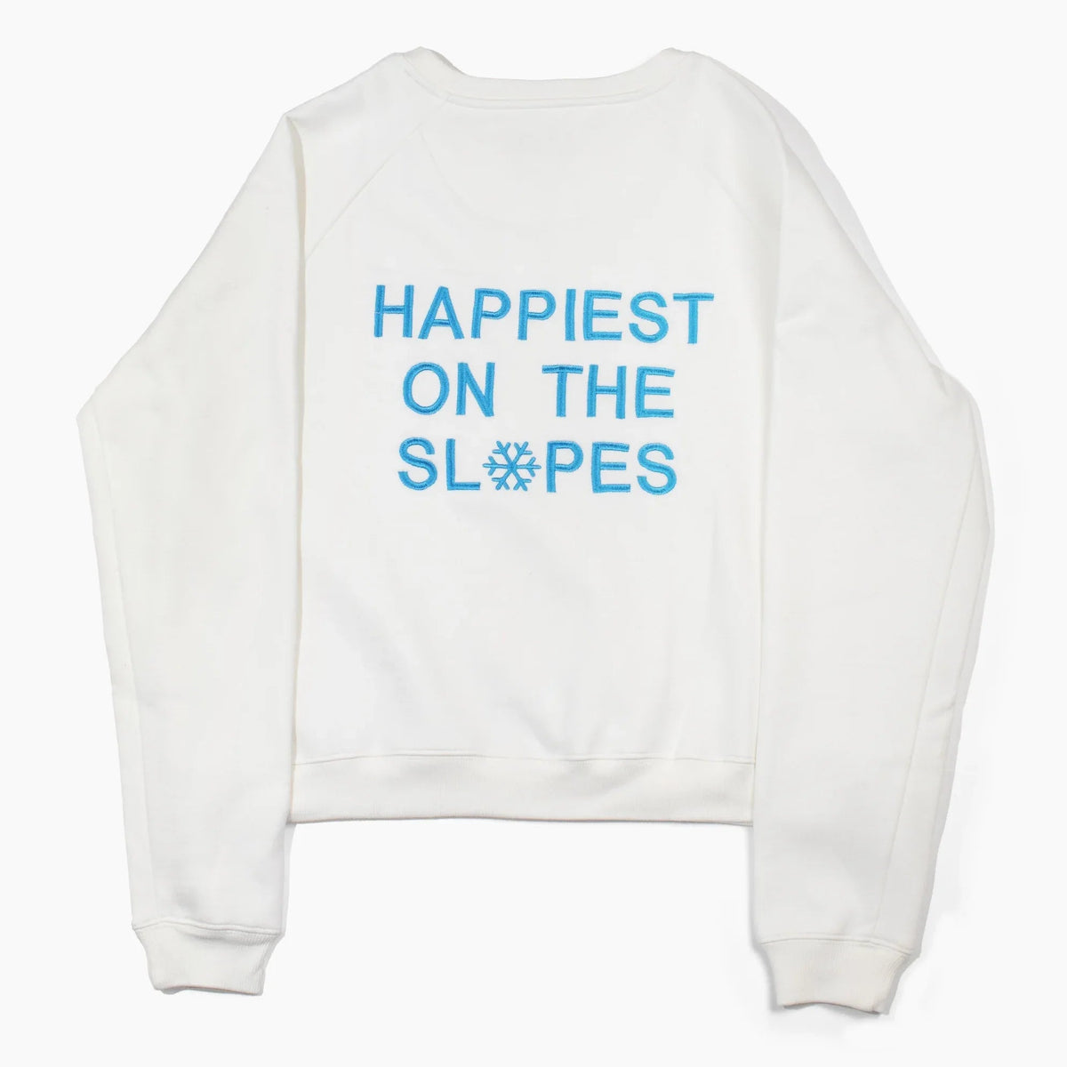 Happiest on the Slopes® Skiing Snowboarding Sweatshirt