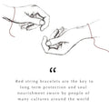 Spiritual Strength - Red String Elephant Charm Bracelet 3
