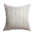 Striped Raw Silk Pillow 6