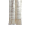 Multi Striped Natural Throw Blanket 4