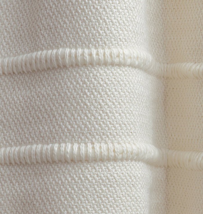 Multi Striped Natural Throw Blanket