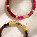 Dragonfire Harmony Garnet & Ruby Bracelet 3