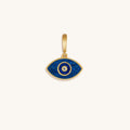 Enlightened Soul Lapis Lazuli Evil Eye Engravable Charm 1