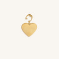 Peaceful Soul Gold Heart Charm 4