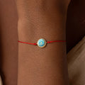 Universal Harmony Turquoise Evil Eye Red String Bracelet 2