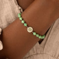 Golden Fortune Jade Lucky Coin Bracelet 2