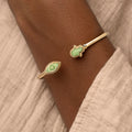 Eternal Shield Jade Evil Eye & Hamsa Cuff 2