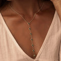 Whispering Gaze Evil Eye Onyx Necklace 2