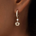 Sacred Bloom Lotus Dangle Earrings 2