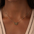Midnight Renewal Butterfly Necklace 2