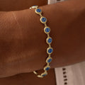 Celestial Insight Lapis Evil Eye Bracelet 4