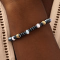 Tranquil Essence Hematite, Rose Quartz & Aquamarine Bracelet 2