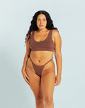 Scoop Bralette - Cocoa 5