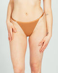 Adjustable String Thong - Camel 1