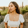 Mona Wild Lavender Necklace 4