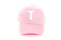 Light Pink Letter Baseball Hat 1