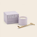 Soy Wax Ceramic Candle & Wick Trimmer Set 3