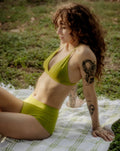 Triangle Bralette - Lime 4