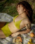 Triangle Bralette - Lime 8