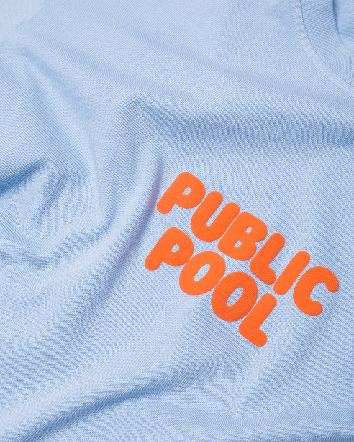 Pool Tee — Baby Blue