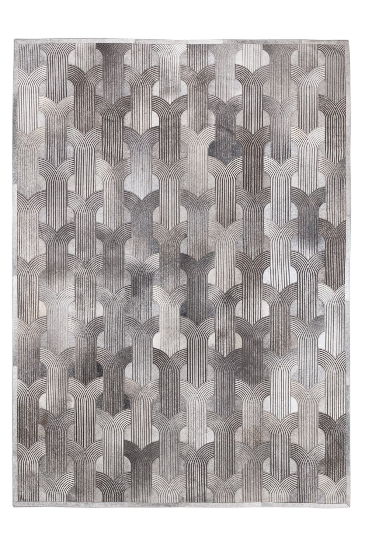 Loop Lasered – Custom Cowhide Rug – view 2