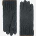 Luciano (grey) - Handmade Italian knitted wool gloves with luxurious cashmere lining 1