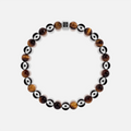 Confident Personality Enamel Tiger's Eye Bracelet 1