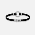 Positive Vibrations Malachite Karma Circle Men’s Black String Bracelet 5