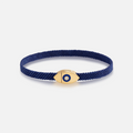 Men's Forward Vision Evil Eye Blue String Bracelet 1