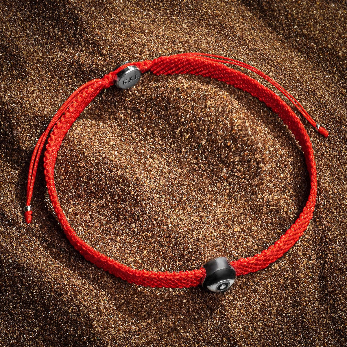 Hopeful Outlook Evil Eye Red String Bracelet