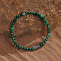 Enchanting Gaze Malachite Evil Eye Bracelet 3