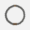Spiritual Fortress Hematite Evil Eye Charm Bracelet 1