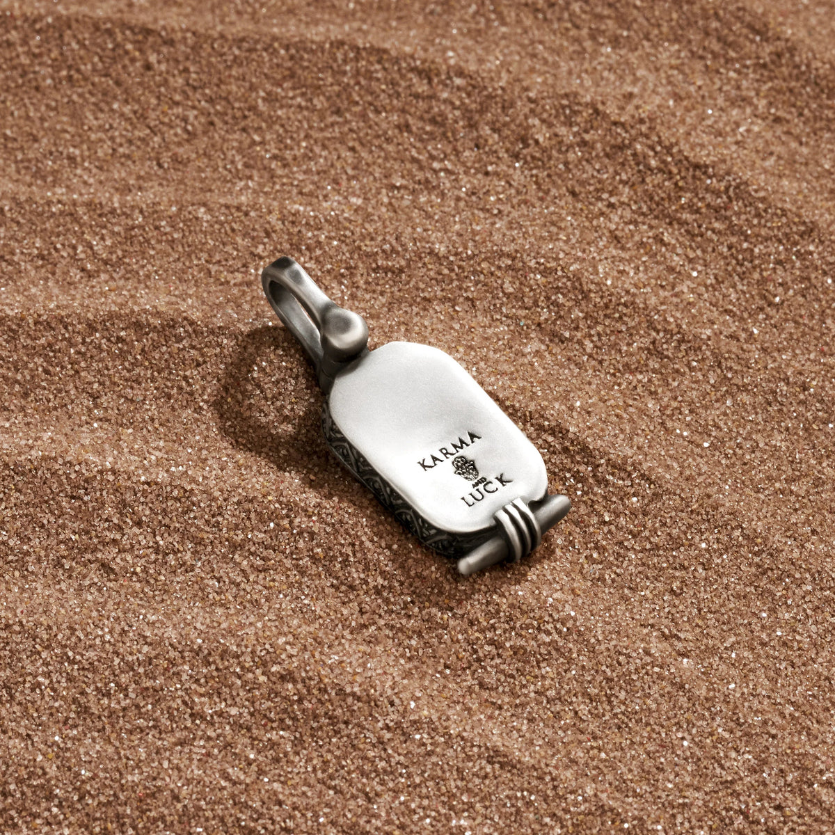 Tenacious Survivor Scarab Beetle Charm