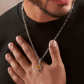 Ancestral Protector Tiger’s Eye Star of David Charm 2