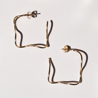 Dune Hoop Earrings
