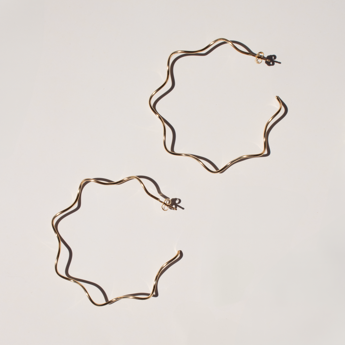 Current Hoop Earrings