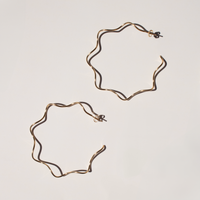 Current Hoop Earrings