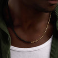 Fearless Spirit Black Onyx Gold Chain 2