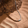 Elevated Fortitude Tiger’s Eye Silver Chain 4