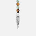 Sublime Tranquility 4 Symbol Tiger's Eye Turquoise Necklace 3