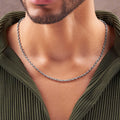 Soulful Harmony Silver Box Chain 4
