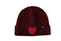 Terry Heart Patch Beanie 8