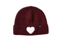 Terry Heart Patch Beanie 10