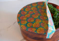 Beeswax Food Wrap - Sunrise Shell Print 9